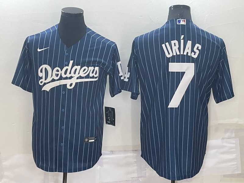 Dodgers 7 Julio Urias Blue Nike Throwback Cool Base Jersey,We sell and wholesale Dodgers 7 Julio Urias Blue Nike Throwback Cool Base Jersey on line form chian!